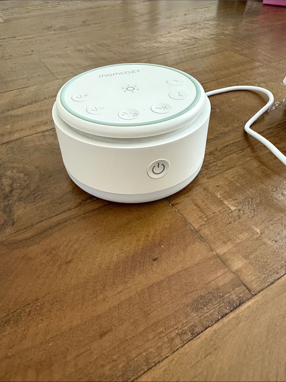 Momcozy White Sound Machine Night Light